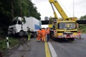 Schwerer VU A 3 Rich Oberhausen Hoehe AK Leverkusen P563